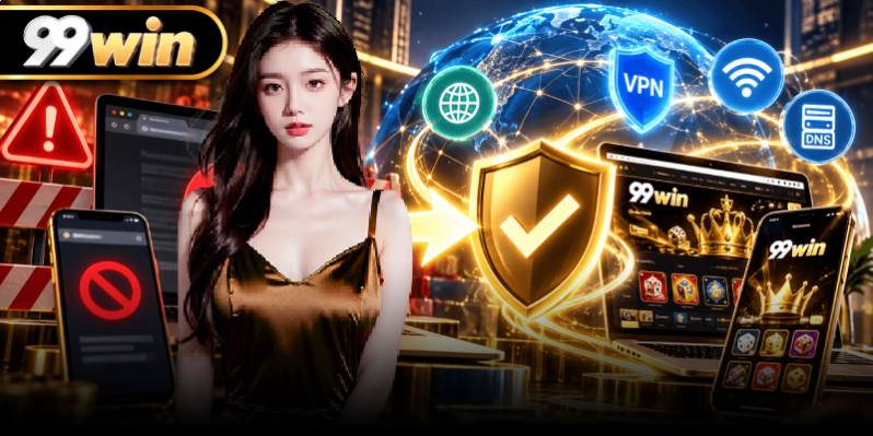 99WIN Bị Chặn – Giải Pháp Khắc Phục Sự Cố Truy Cập 3 Nguyên nhân 99WIN bị chặn thường thấy