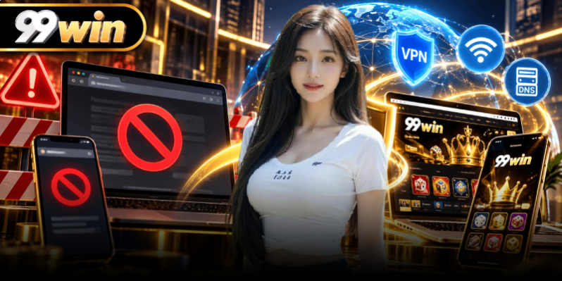 99WIN Bị Chặn – Giải Pháp Khắc Phục Sự Cố Truy Cập 4 Nhận diện trạng thái nhà cái 99WIN bị chặn đúng để xử lý